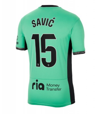 Atletico Madrid Stefan Savic #15 Tredje Tröja 2023-24 Kortärmad